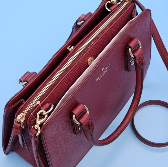 Kate Spade "mulberry street lise" satchel - Picture 4 of 8